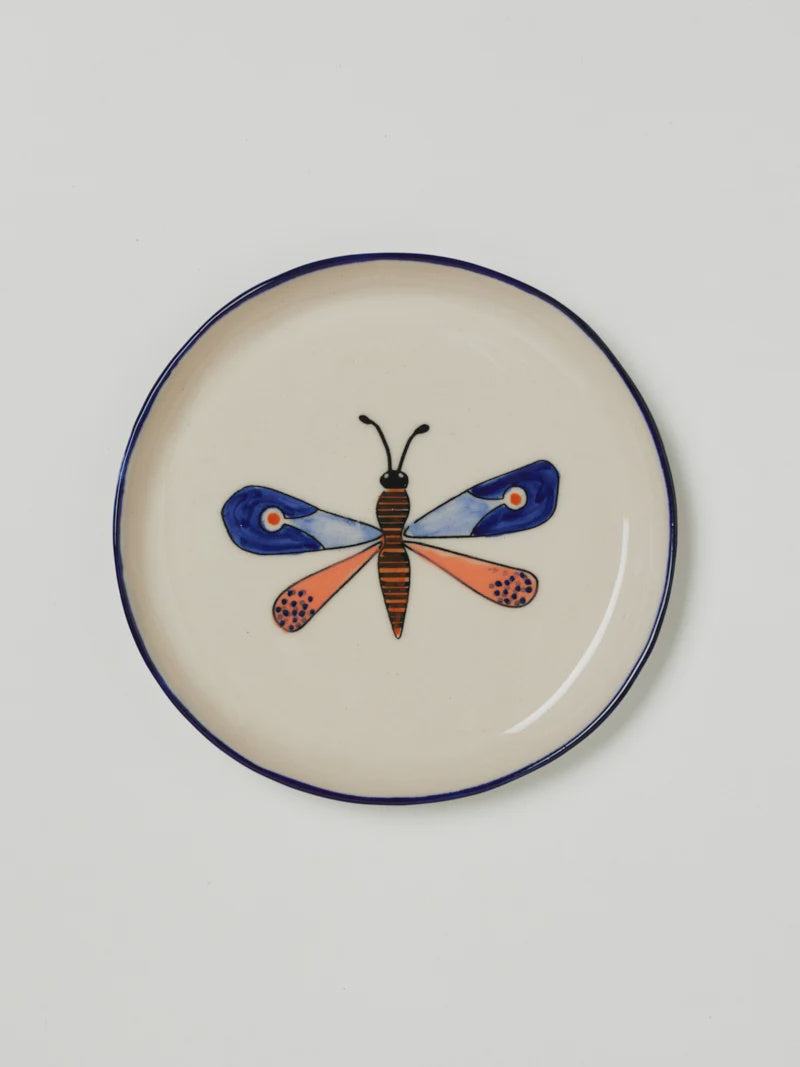 Moth Party Tray Blue