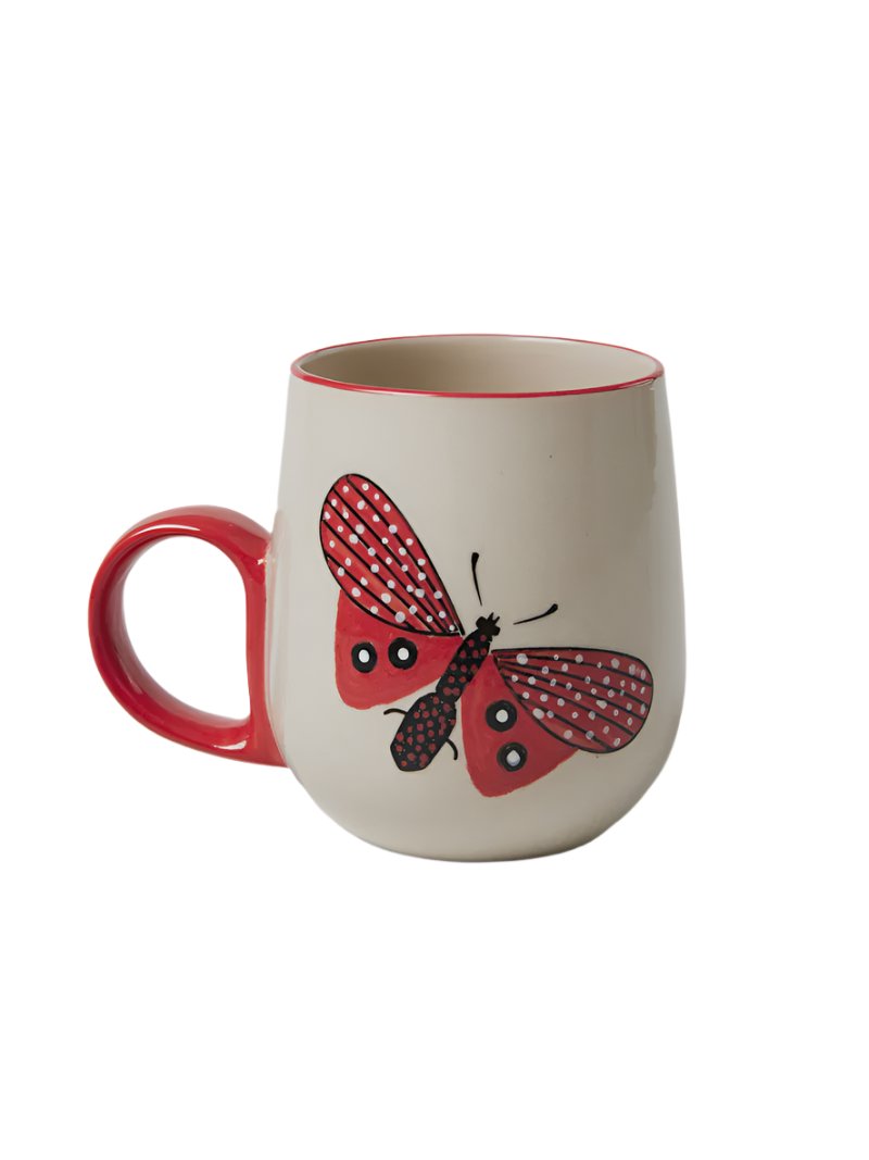 Moth Party Mug Rose