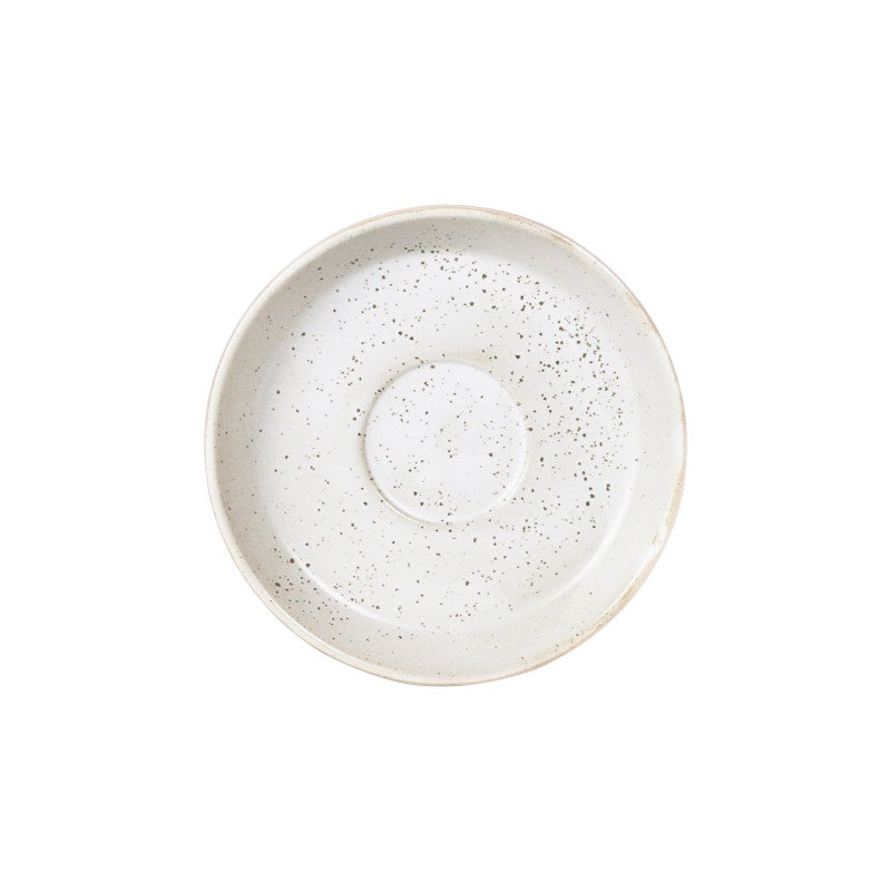 Espresso Saucer - Ritual Speckled White