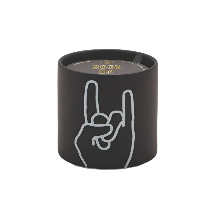 Impressions Candle - Rock On (Leather & Oakmoss)