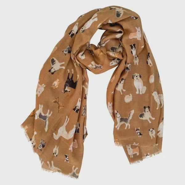 Dog Park Scarf - Beige