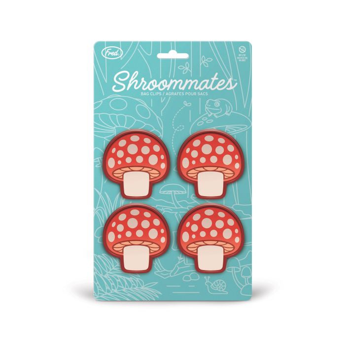 Shroomates - Fiid Bag Clip set of 4