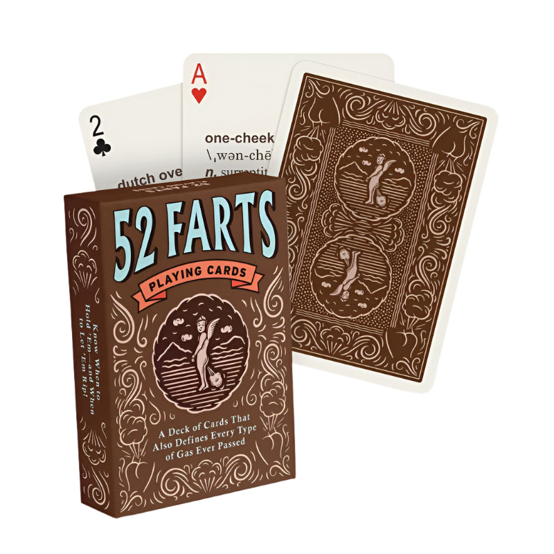 52 Farts Playing Cards