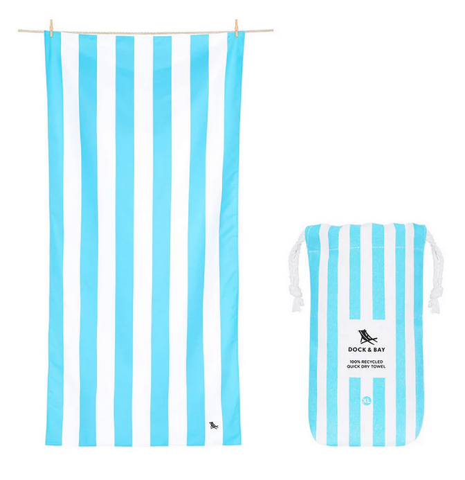 Dock & Bay Beach Towel XL - Tulum Blue