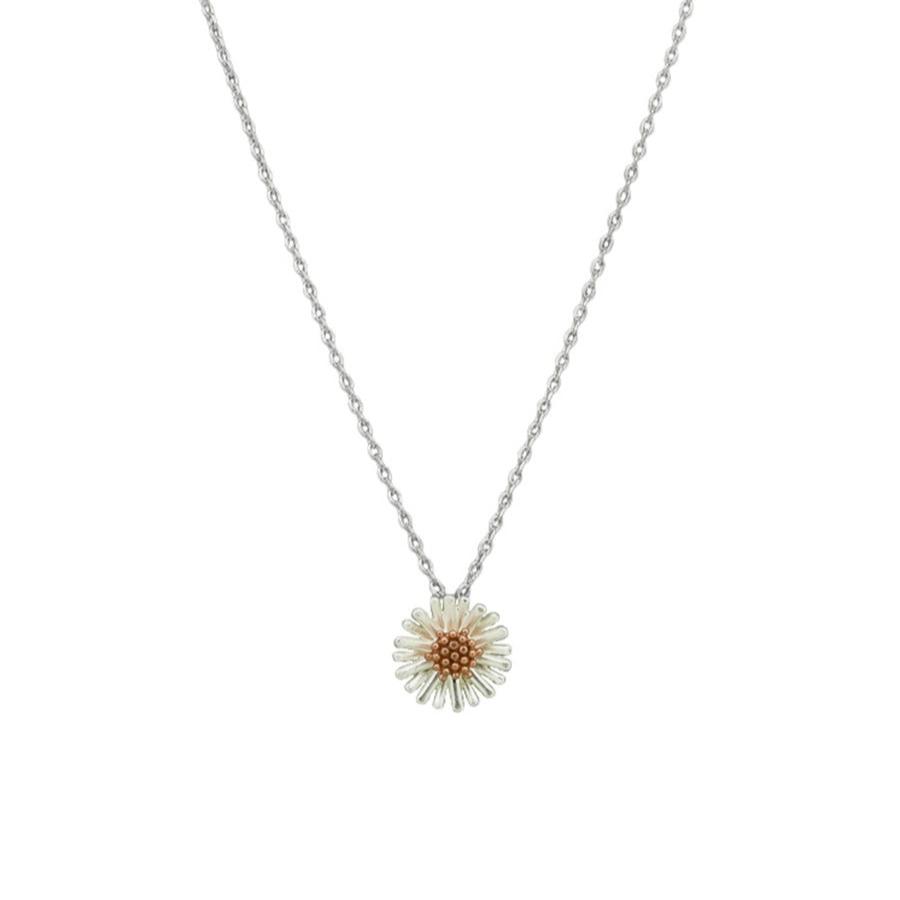 Silver Fairy Flower Necklace