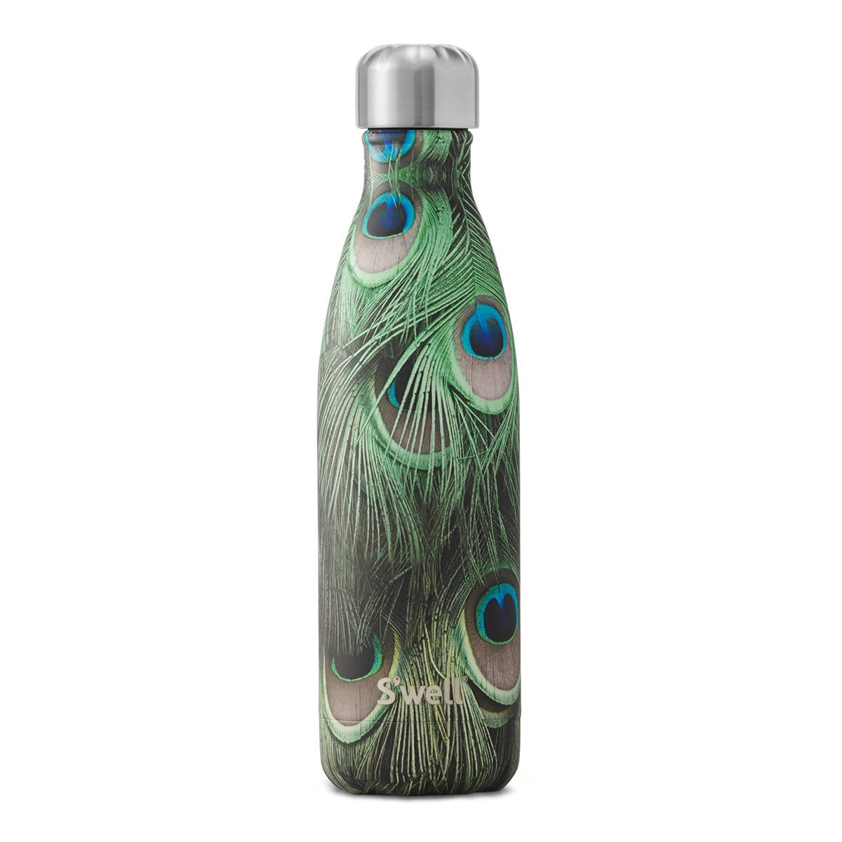 500mL Insulated Bottle, Flora and Fauna Collection- Peacock