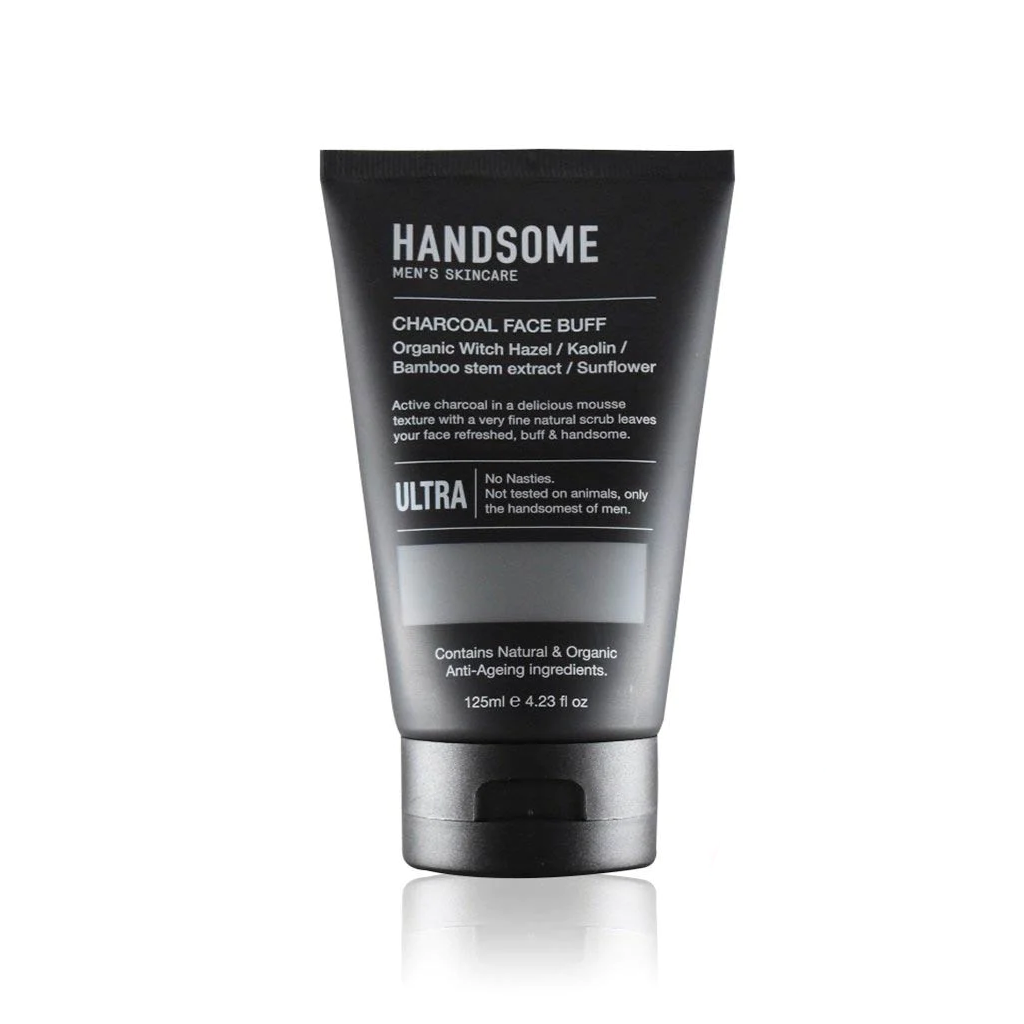 Handsome Charcoal Face Buff 125ml