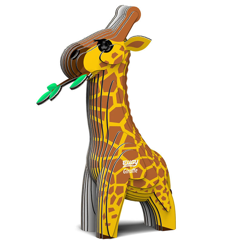 3D Cardboard Model Kit - Giraffe