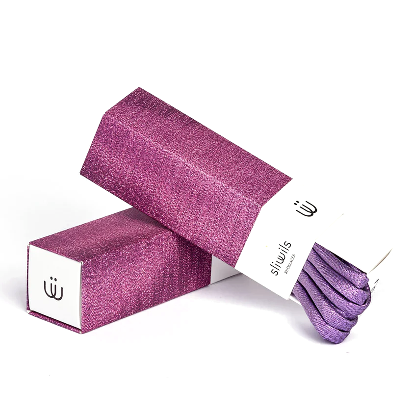 Sliwils Shoelaces - Bright Purple