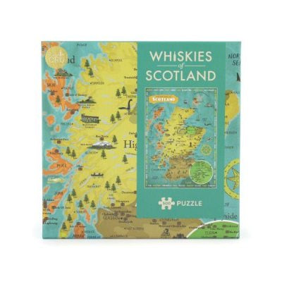 Whiskies of Scotland 500 Piece Jigsaw Puzzle