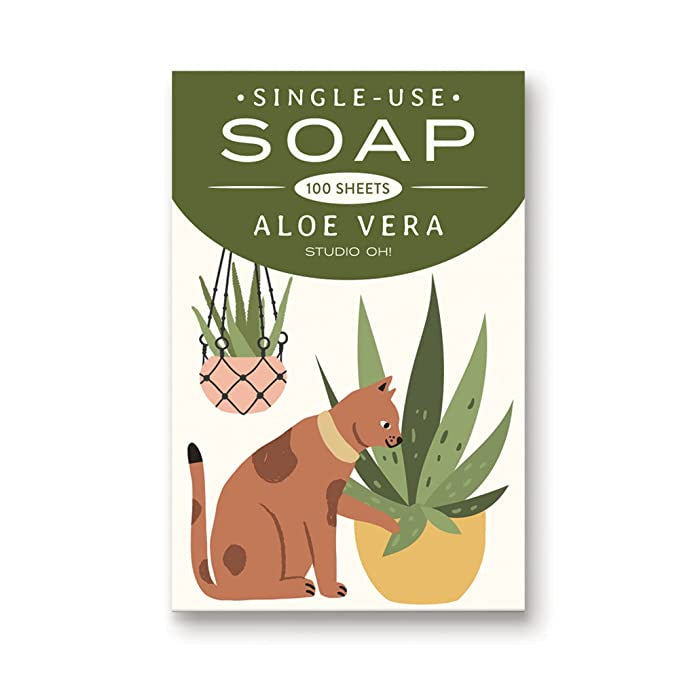 Single Use Soap 100 sheets - Aloe Vera