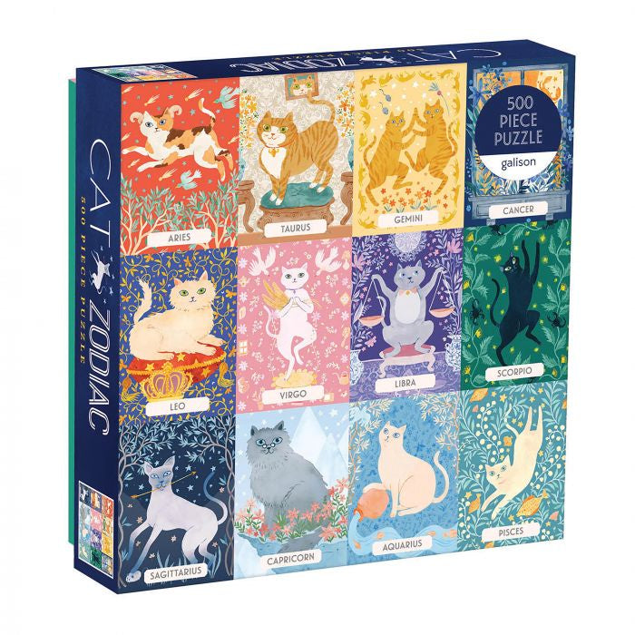 500pc Cat Zodiac Puzzle