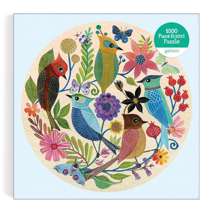 1000pc Circle of Avian Friends Round Puzzle