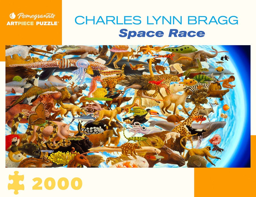 2000pc Puzzle - Charles Lynn Bragg - Space Race