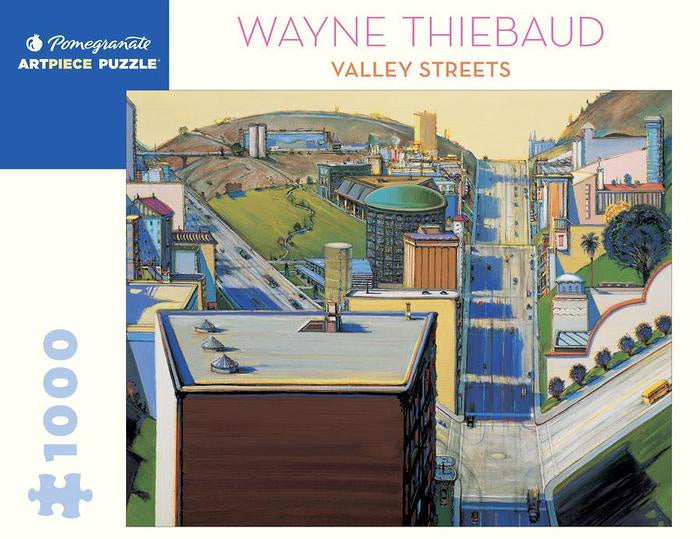 1000pc Puzzle - Wayne Thiebaud - Valley Streets