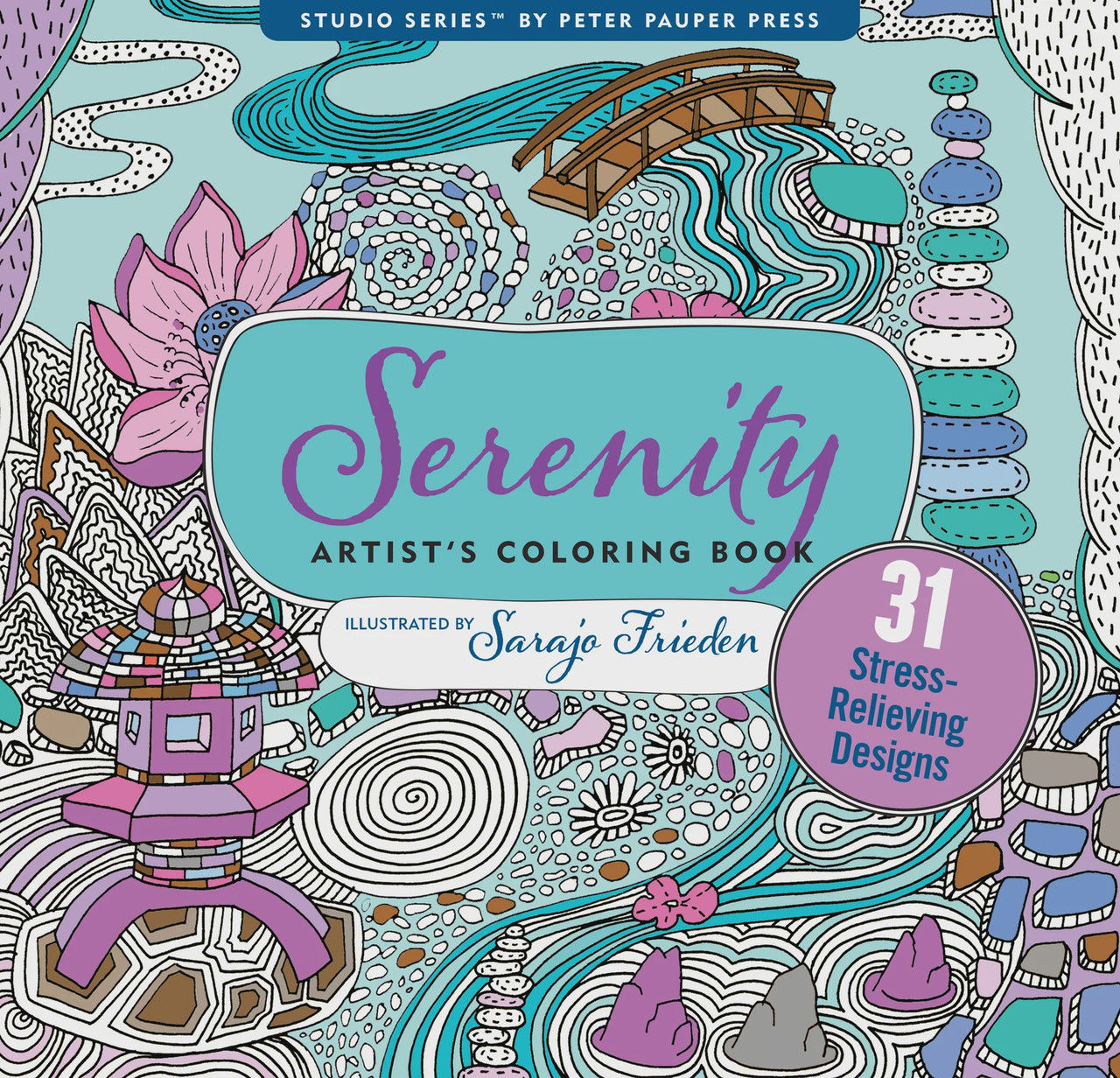 Serenity Artist's Colouring Book