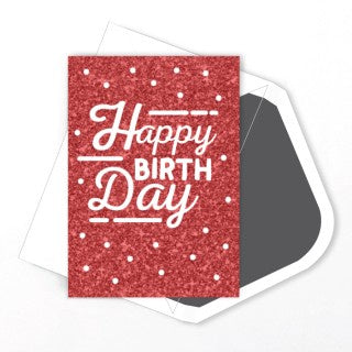 Dotty Days Birthday Card