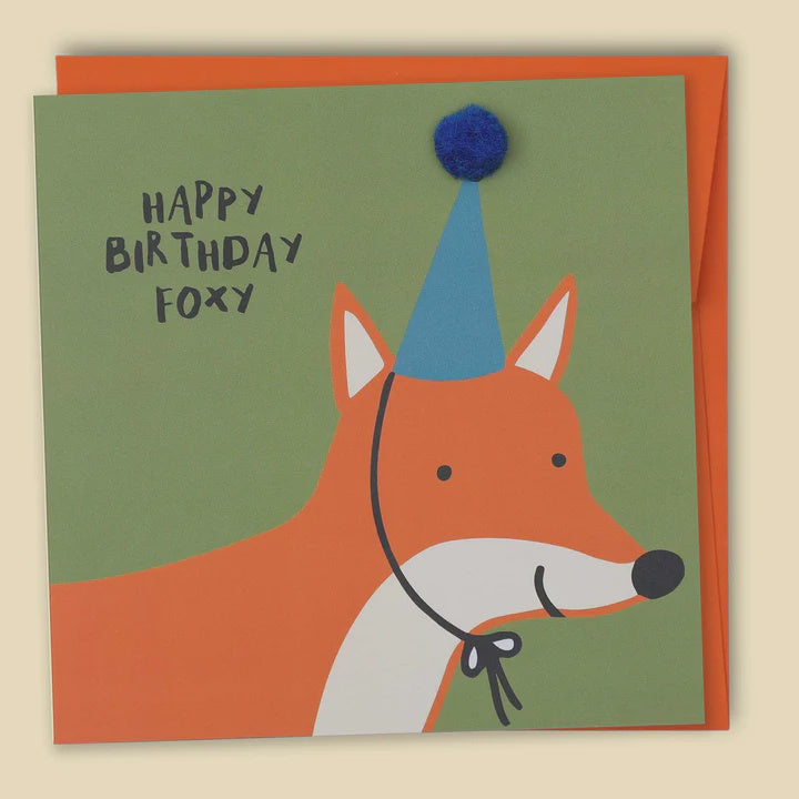 Happy Birthday Foxy Card