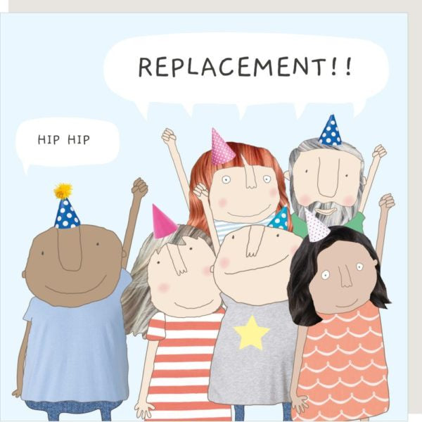 Hip Hip Replacement Card