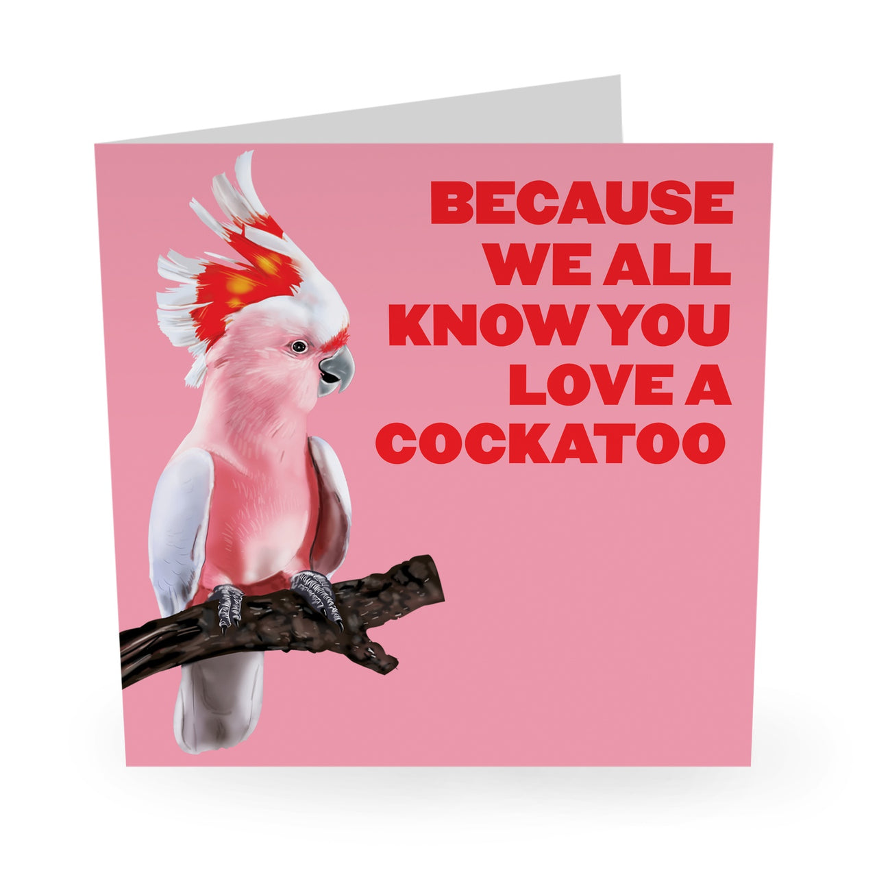 You Love A Cockatoo Card