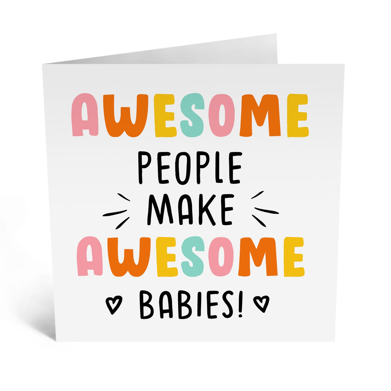 Awesome Baby Card