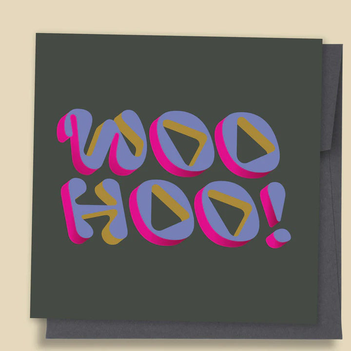 Dimensional Woo Hoo Card