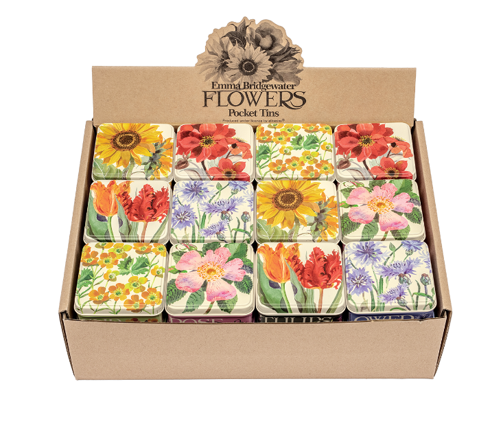 Pocket Flower Tins