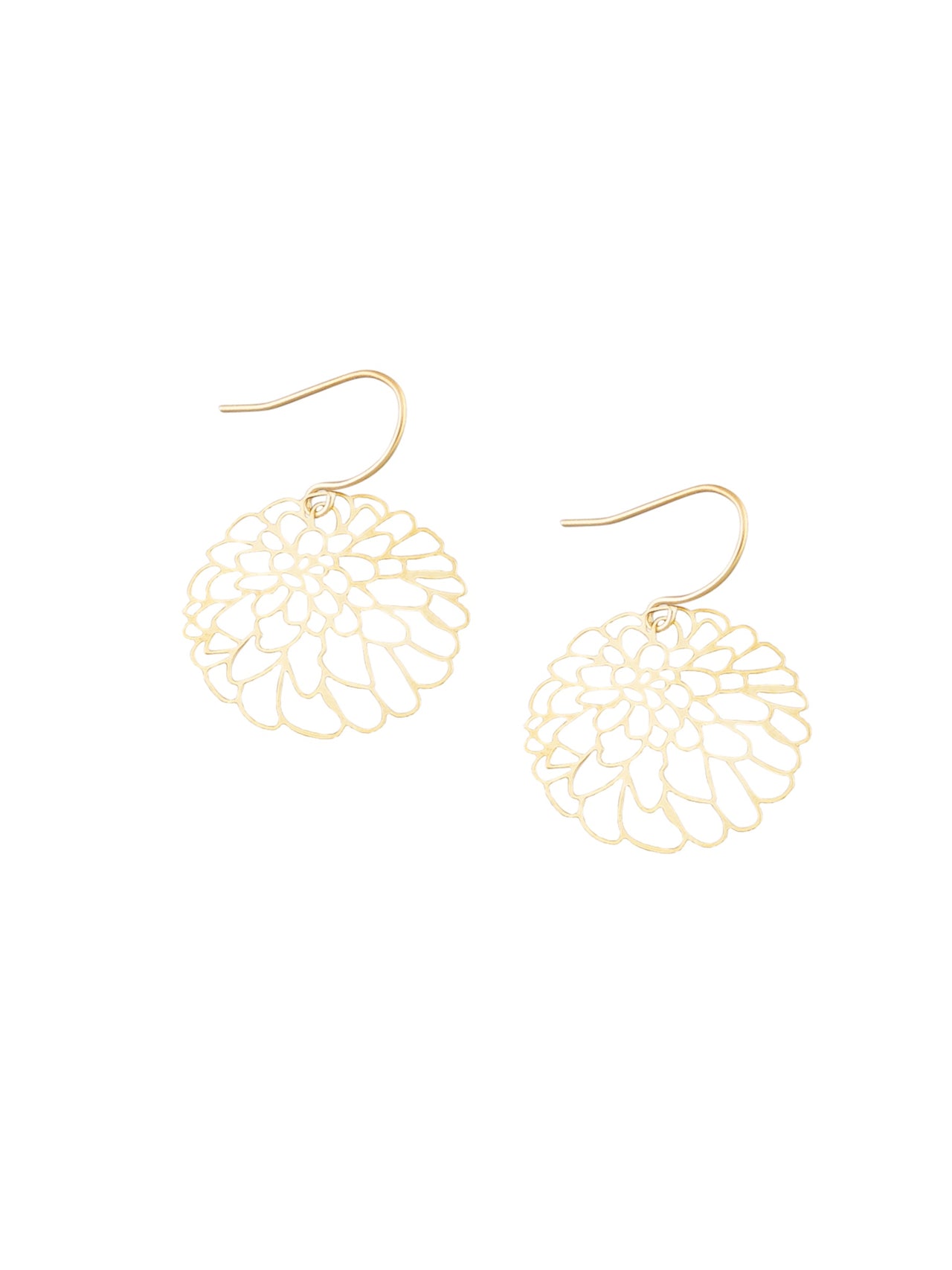 Gold Oriental Bliss Earrings