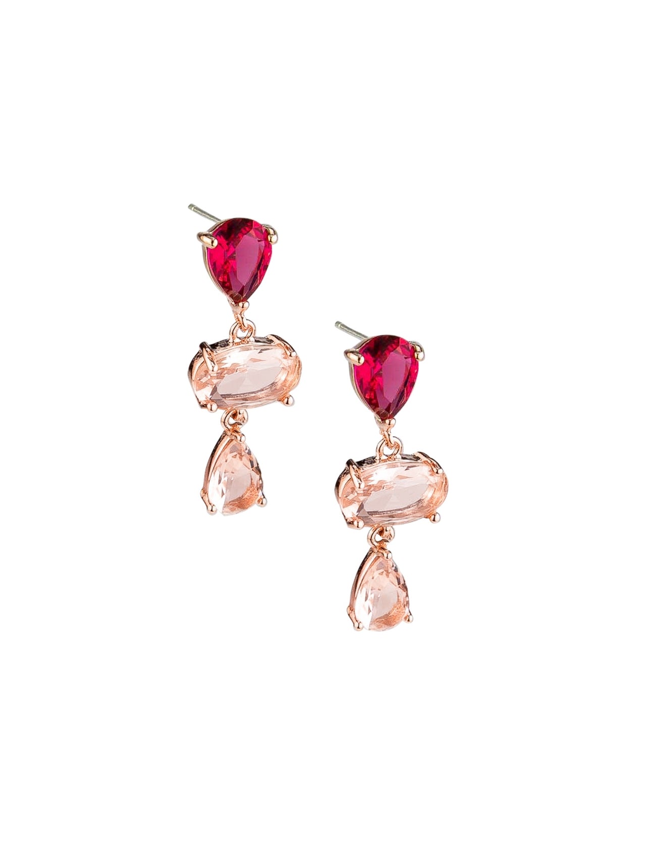 Autumn Nights Crystal Drop  Earrings