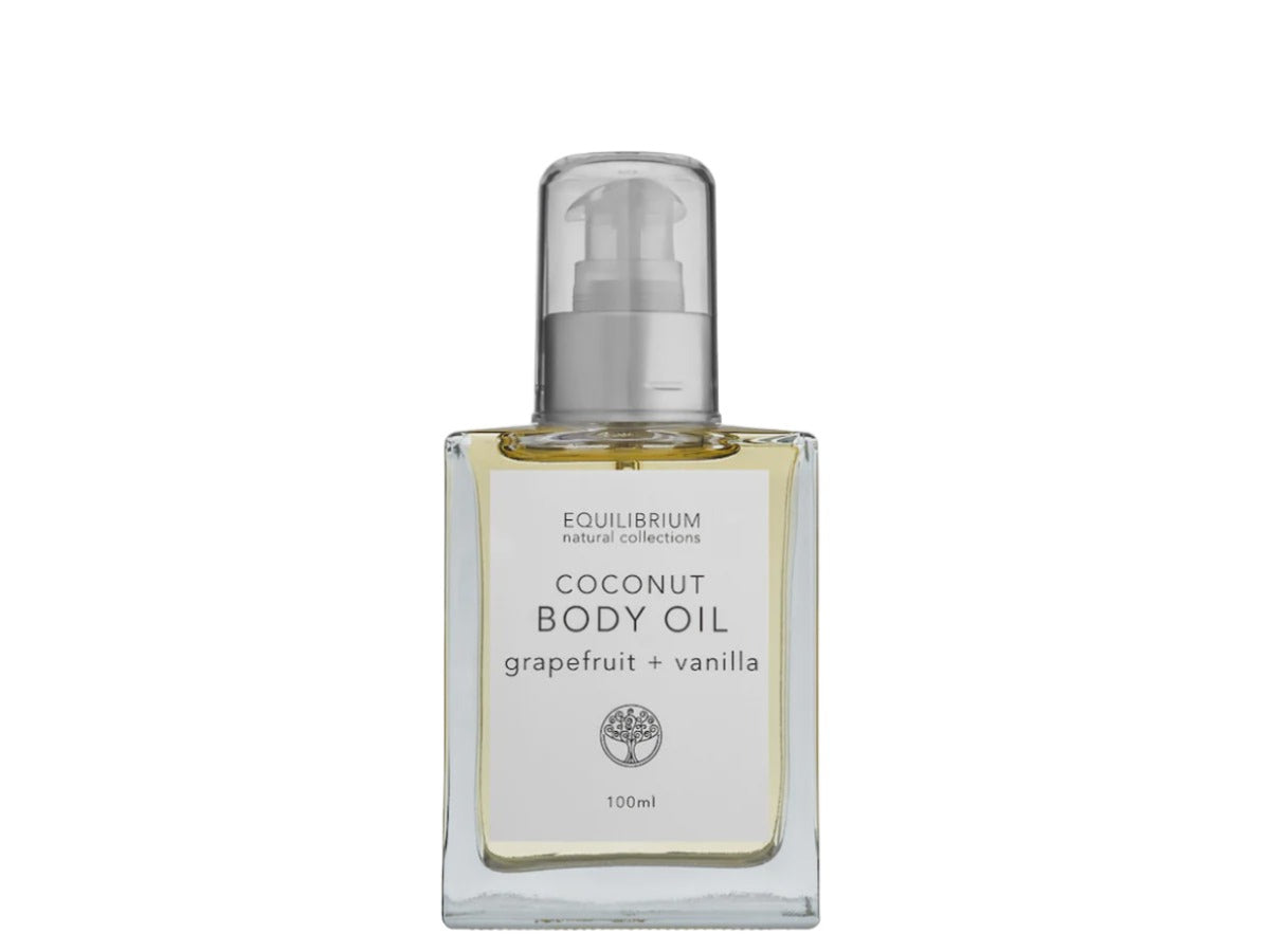 Natural Body Oil 100ml - Coconut, Grapefruit & Vanilla