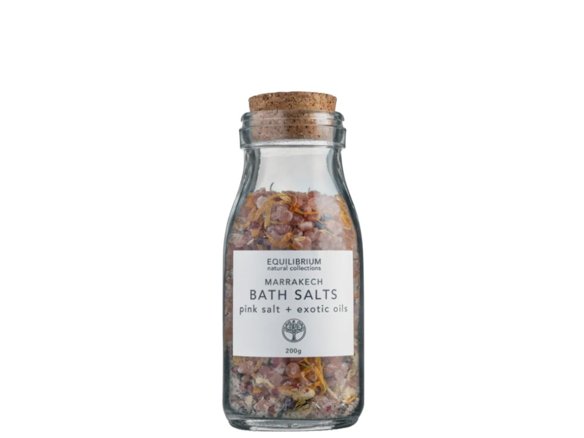 Natural Bath Salt 200g - Marrakech Pink Salt & Exotic Oils