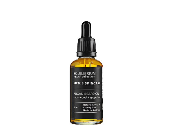 Men's Argan Beard Oil - Cedarwood & Grapefruit 50ml