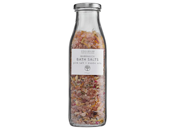 Natural Bath Salt 550g - Marrakech Pink Salt & Exotic Oils