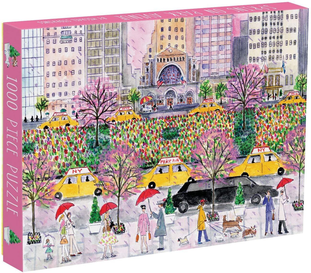 1000pc Puzzle -  Ms Puzzle Spring on Park Ave