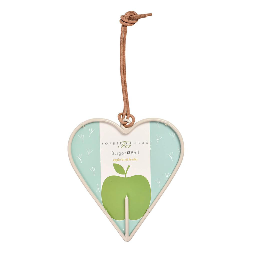 Apple Bird Feeder - Heart