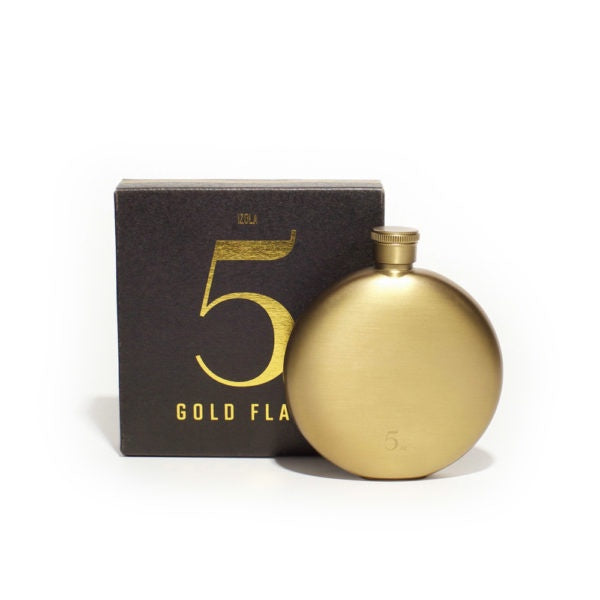 5oz Gold Flask