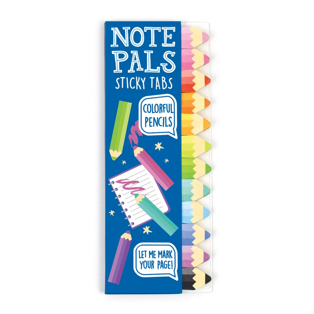 Note Pals Colourful Pencils Sticky Tabs