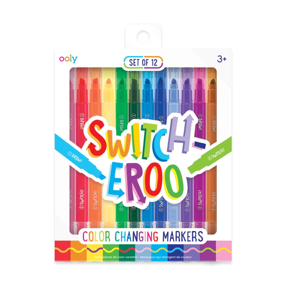 Switcheroo Colour Changing Markers - Set of 12