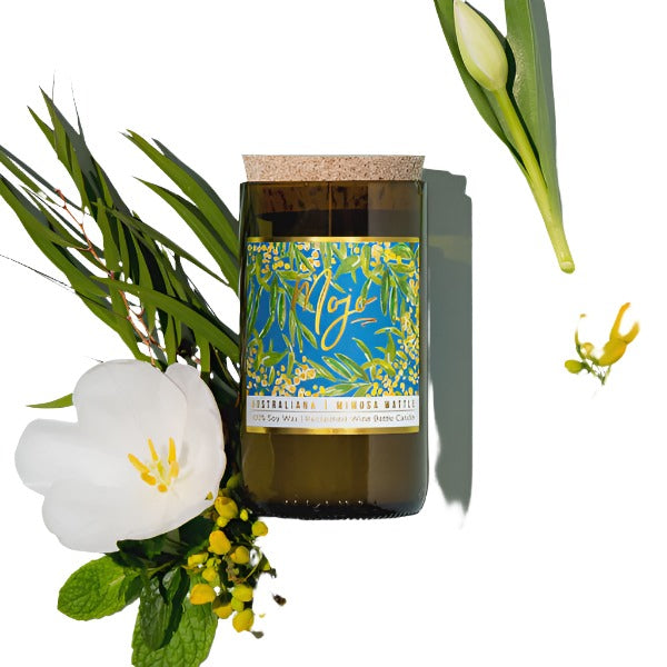 Australiana Wine Candle - Mimosa Wattle