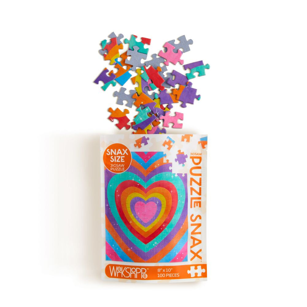 100pc Snax Puzzle - Velvet Heart