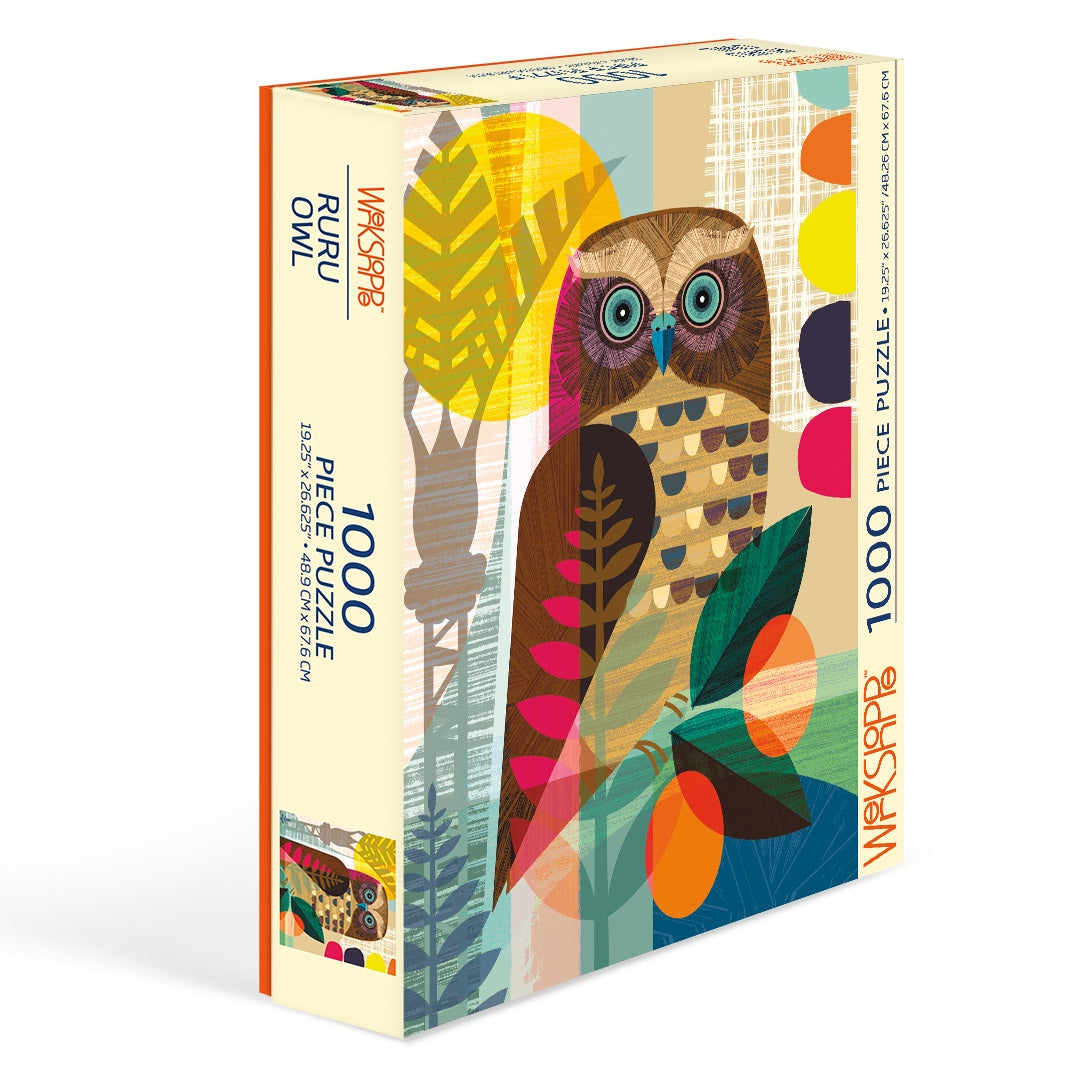 1000pc Puzzle - Ruru Owl