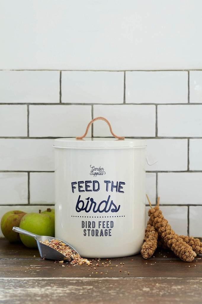 Bird Food Tin - Stone