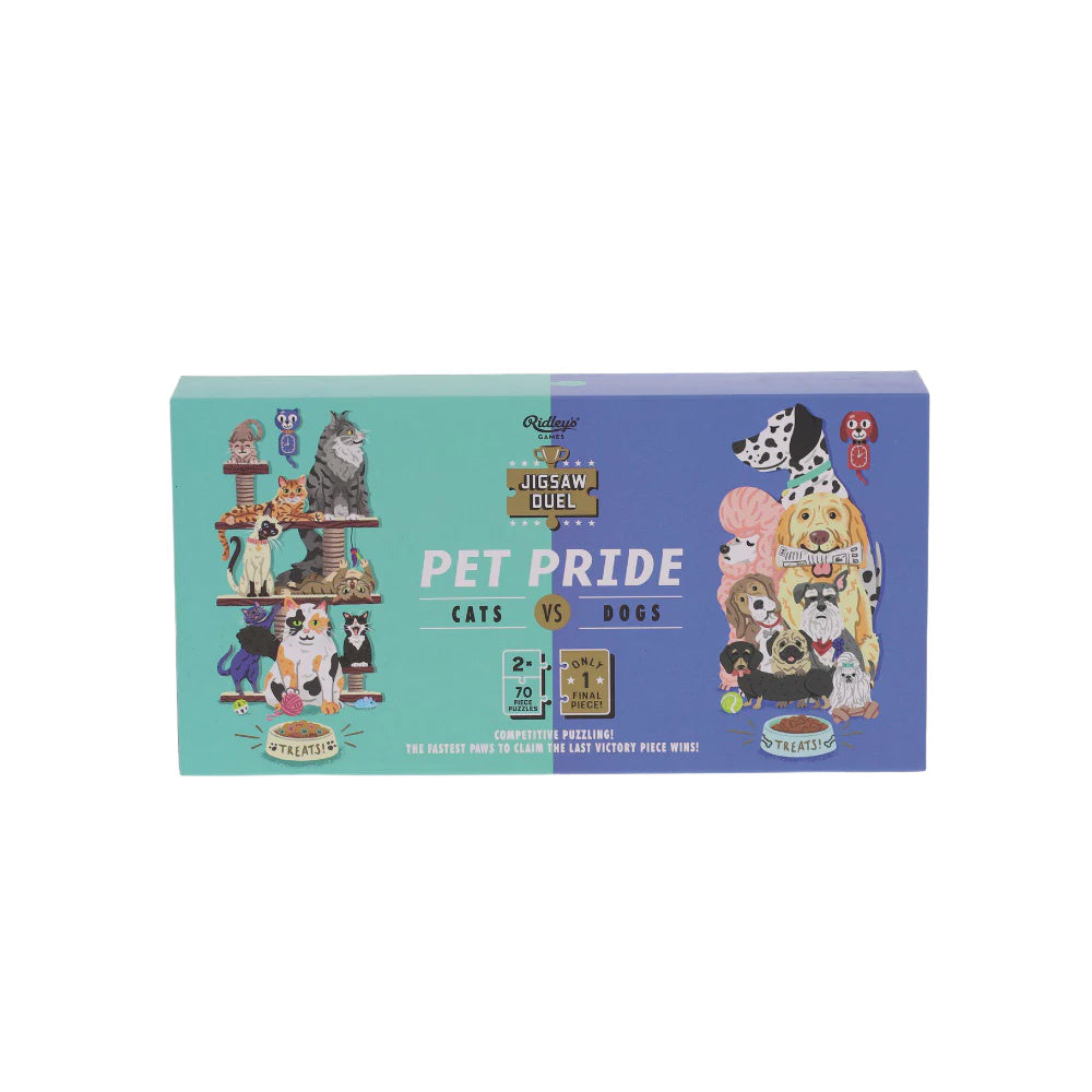 Jigsaw Duel - Pet Pride (Cats vs Dogs)