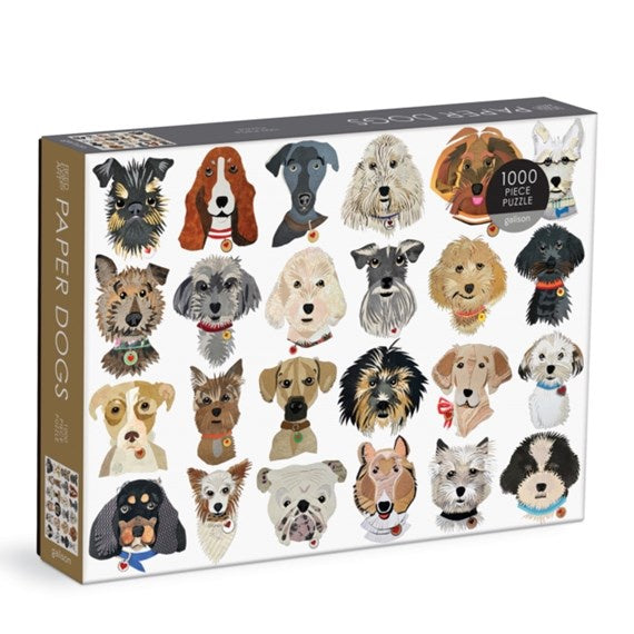 1000pc  Paper Dogs Puzzle