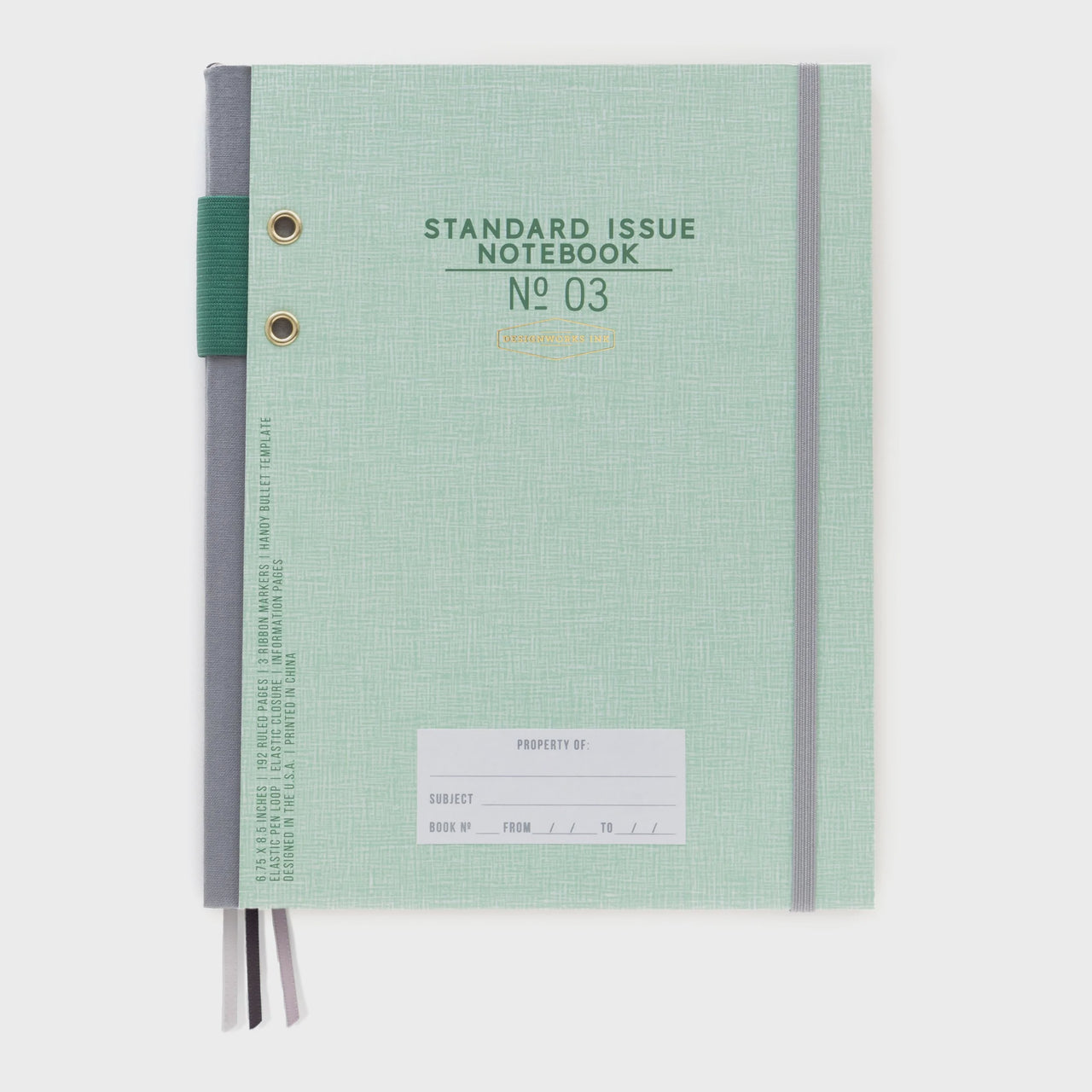 Standard Issue Note Pad (No 3).