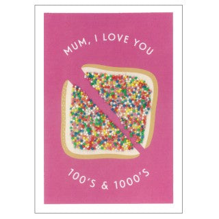 Love Mum 100s & 1000s Card