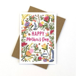 Mum's Aussie Garden Mother's Day Card