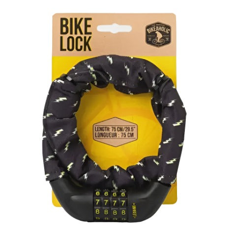 Bike Lock with Number Combination - Flash