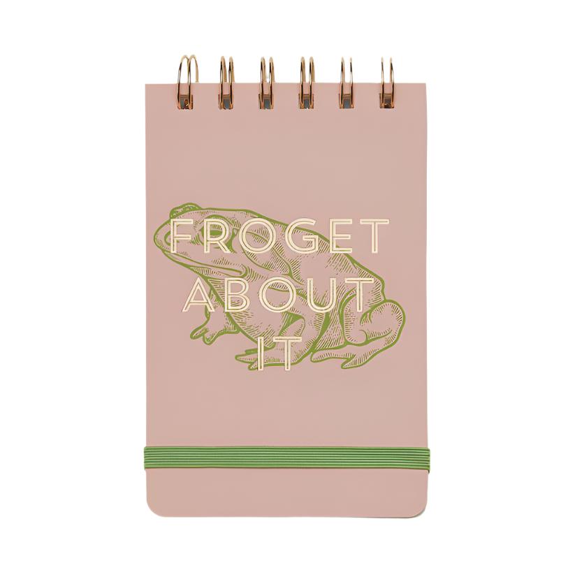 Vintage Sass Twin Wire Notepad - Froget About It