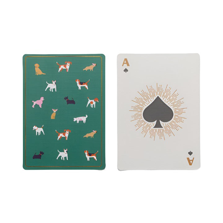 Dogs Playing Cards